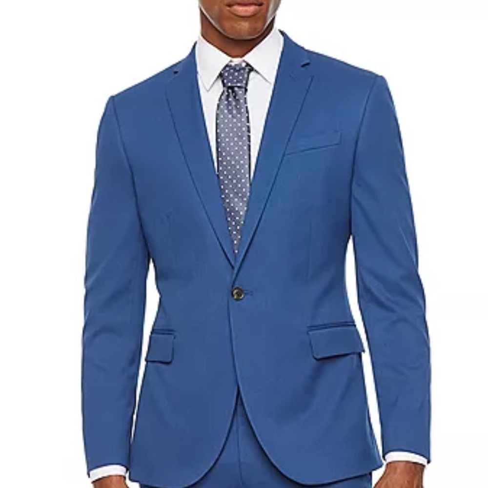 JF J.Ferrar Ultra Comfort Mens Stretch Fabric Slim Fit Suit Jacket * NWT